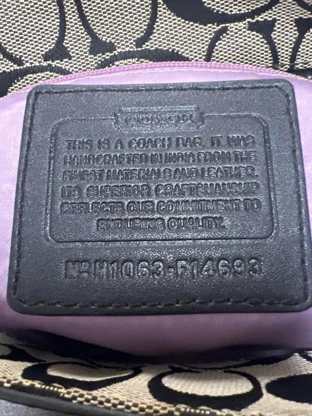 Coach no h1063